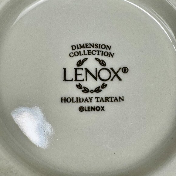 Lenox Dimention Collection Holiday Tartan Fragance Warmer Wax Melt - Picture 9 of 11